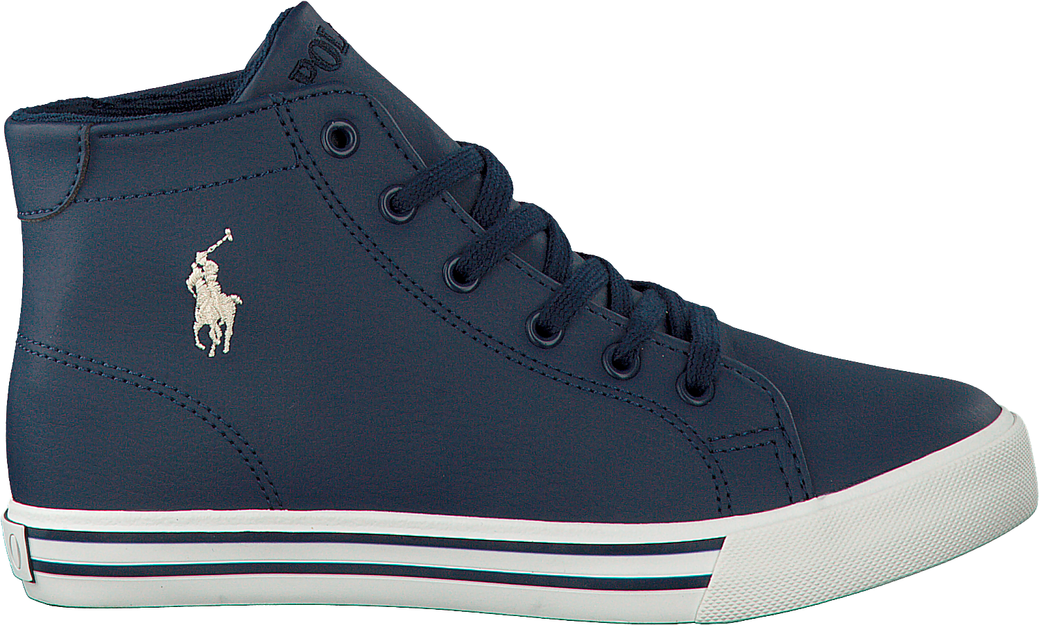 Polo Ralph Lauren Sneakers Slater Mid Blauw Jongens (1500x917), Png Download