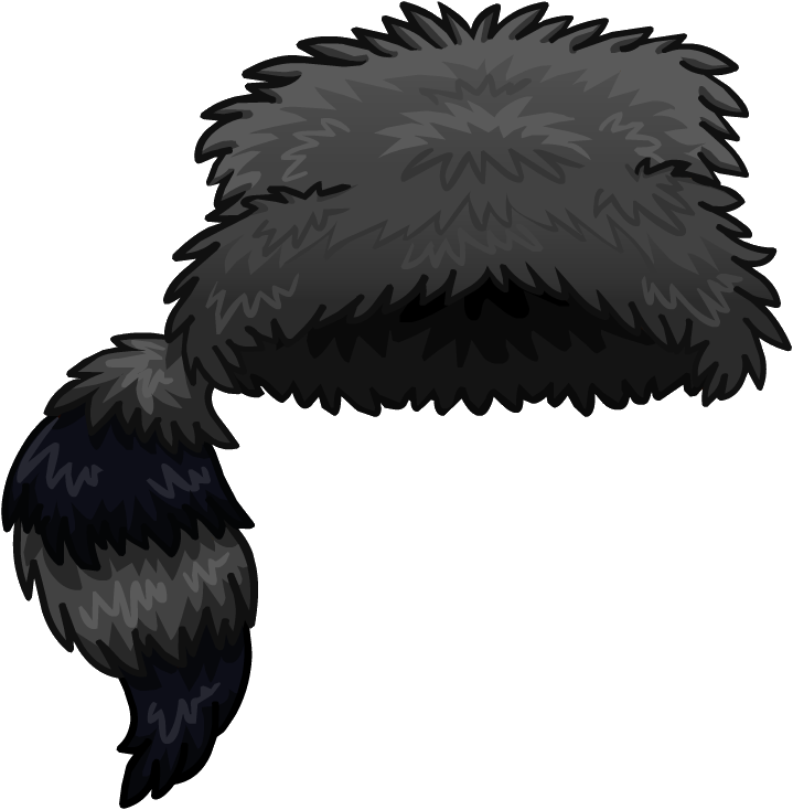 Expedition Hat - Racoon Hat Png Cartoon (719x734), Png Download