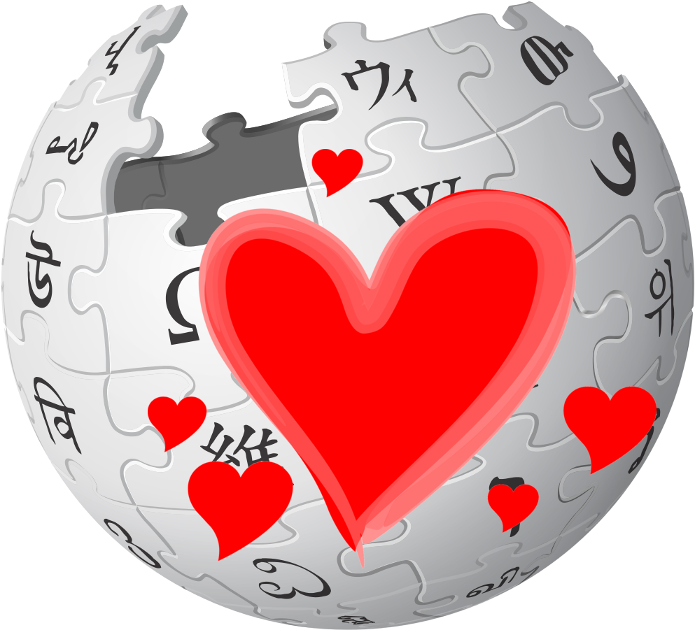 Kindness At Wikipedia - Logo Wikipedia (1000x913), Png Download
