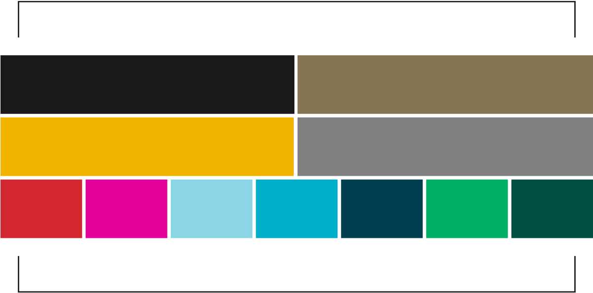 Color Percentages, Relative To Each Other - Percentage (1200x602), Png Download