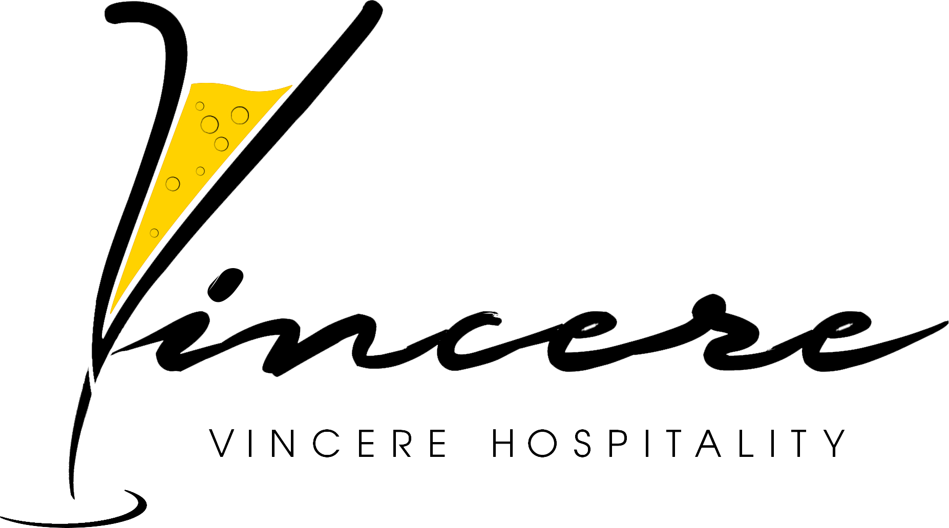 Vincere Hospitality Outside Catering Logo - Catering (1853x1032), Png Download