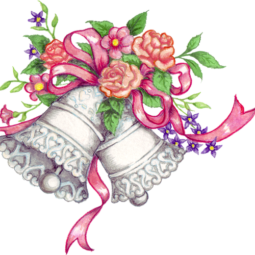 [ Wedding Bells ] - Wedding Bells Clipart (500x500), Png Download