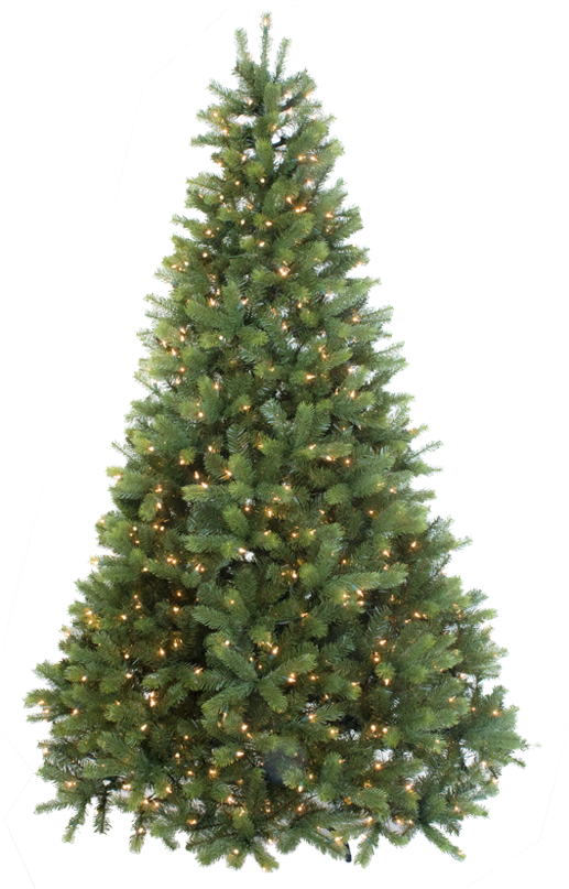 Home - 7ft Pre Lit Christmas Trees (600x806), Png Download