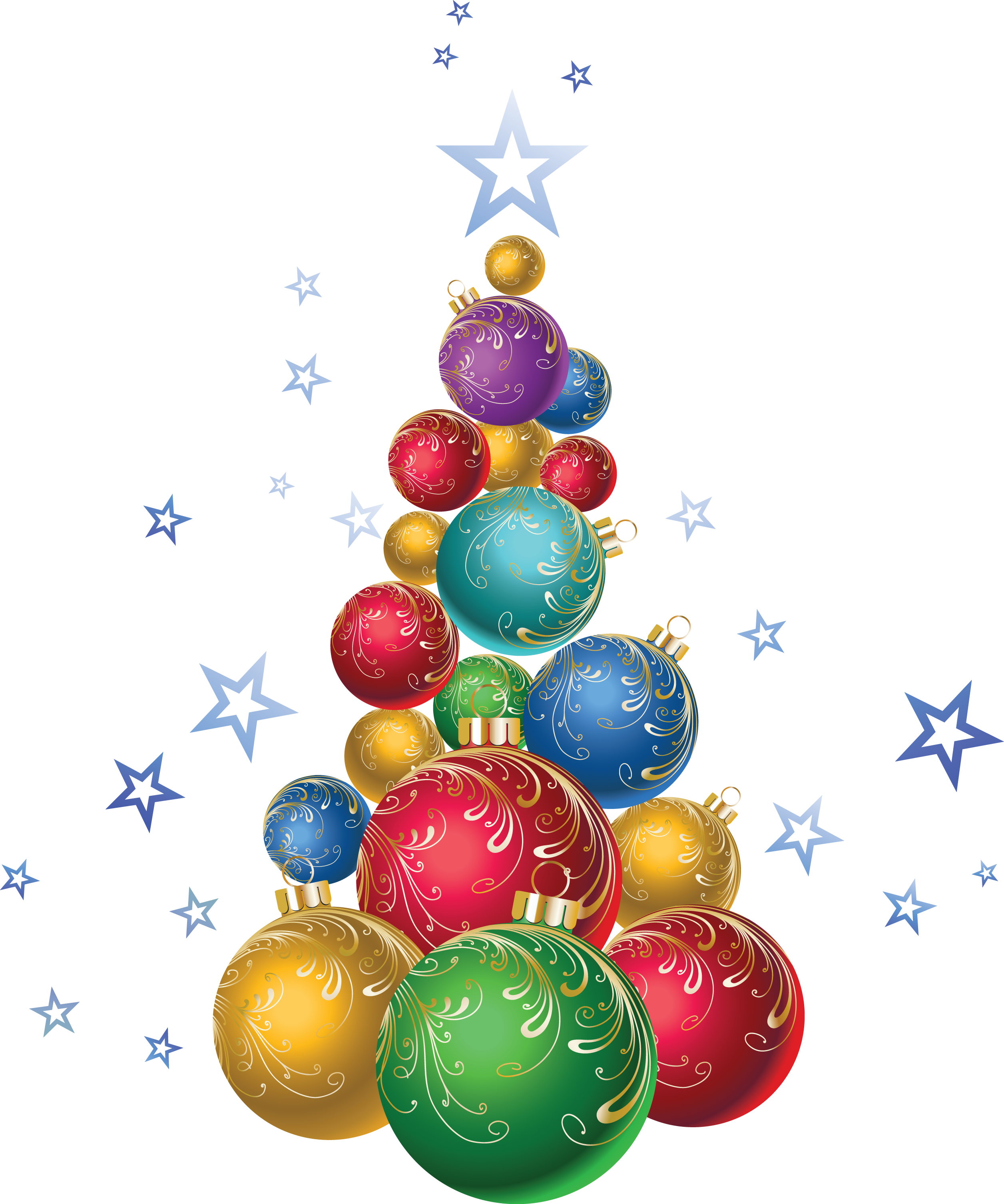 Christmas Tree Ornaments Png - Christmas Is For Kids (2512x3011), Png Download