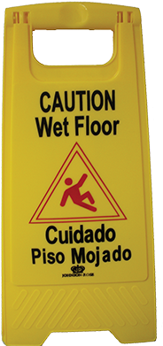 Crown Brands, Llc 85251 Sign, Wet Floor - Caution Wet Floor Cuidado Piso Mojado (400x400), Png Download