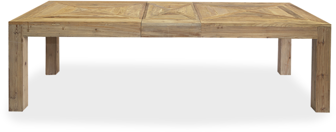 Visitar Mesa De Comedor Extensible Realizada En Madera - Table (750x500), Png Download