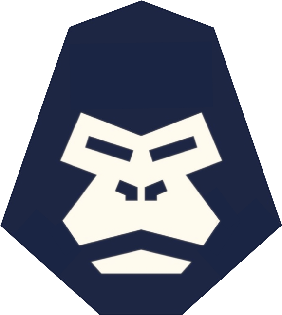 Logo - Flat Design Gorilla (1024x768), Png Download