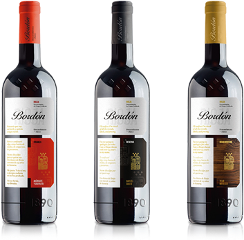 Tintos Bordon Botellas - Vino Rioja Bordon (380x377), Png Download