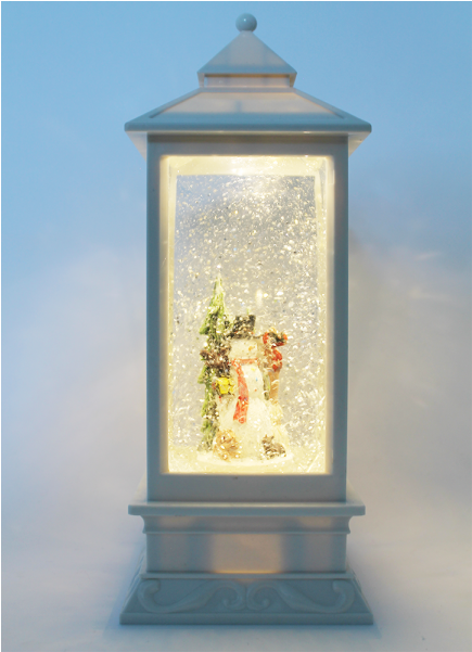 Snowman Light Up Christmas Lantern - Christmas Day (600x600), Png Download