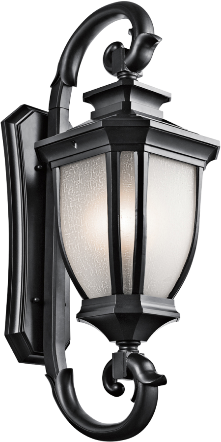 Lantern Outdoor Coach Lights Led Wall Lights Outdoor - Kichler Lighting-9099bk-salisbury - Four Light Outdoor (936x936), Png Download