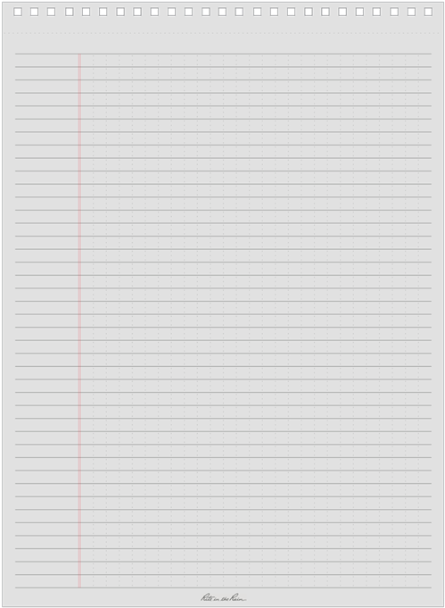 Rite In The Rain All-weather Legal Pad - Document (700x700), Png Download