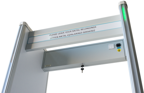 Airport Metal Detector Uk - Ceiling (605x310), Png Download