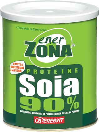 Enerzona Soy Protein 90% 216 Grams (480x534), Png Download