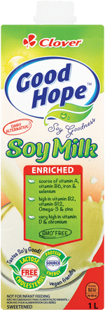 Good Hope Enriched Soy - Regular Soy Milk Good Hope (340x450), Png Download
