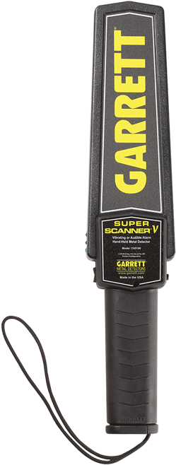 Metal Detector - Garrett 1165180 Garrett's Superscanner Metal Detector (325x680), Png Download