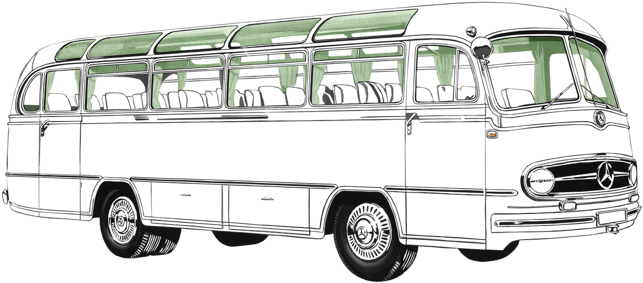 Oldtimer,mercedes Benz,type - Volkswagen Type 2 (1280x597), Png Download