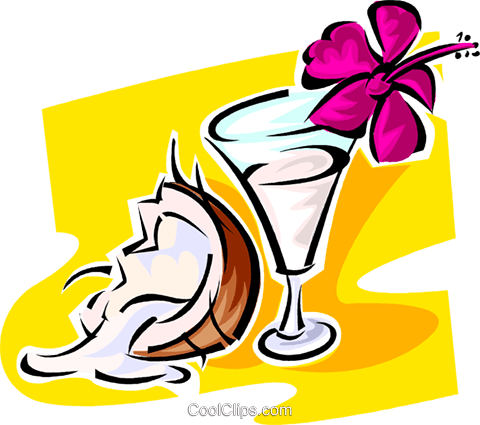 Coconut Royalty Free Vector Clip Art Illustration (480x425), Png Download