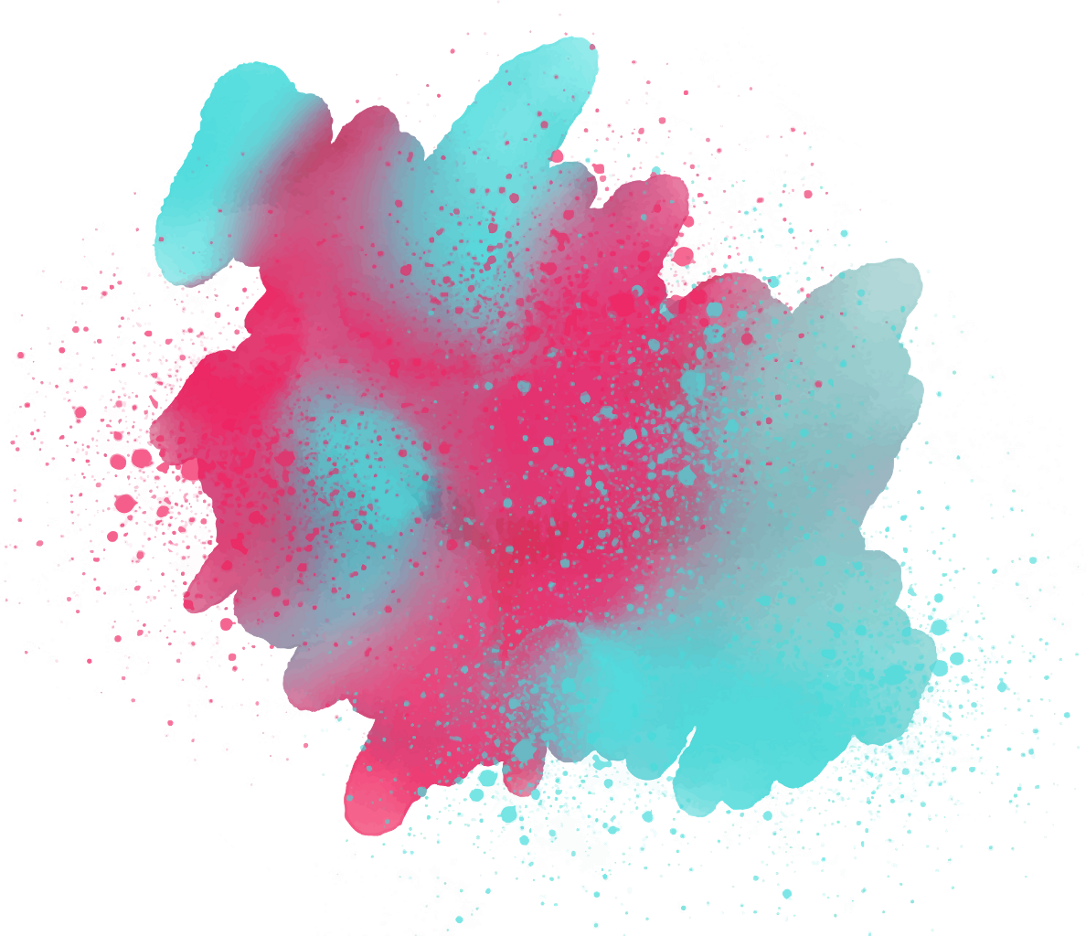 Ftestickers Background Graffiti Watercolordesign Inkje - Transparent Background Watercolor Png (1188x1024), Png Download
