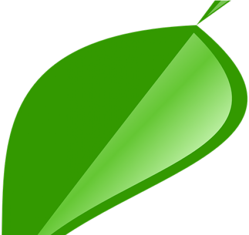 Green Leaves Clipart Single Green Leave - Leaf (640x480), Png Download