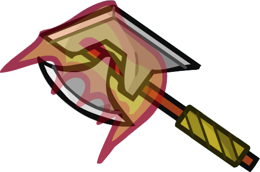 Brooding Fire Axe - Wiki (522x347), Png Download