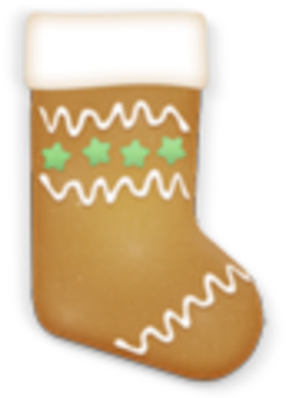 Новогоднее Печенье Пнг (600x600), Png Download