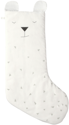 Fabelab Animal Stockings On Dlk - Newari Polar Bear Stocking (459x480), Png Download