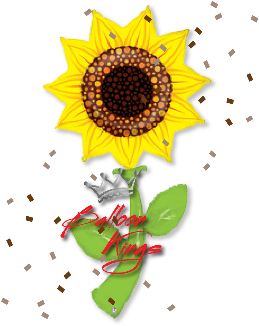 Burton & Burton 60 Inch Fresh Pick Sunflower Balloon (1280x1280), Png Download