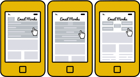 Left To Right Drop Down Menu - Email (500x300), Png Download