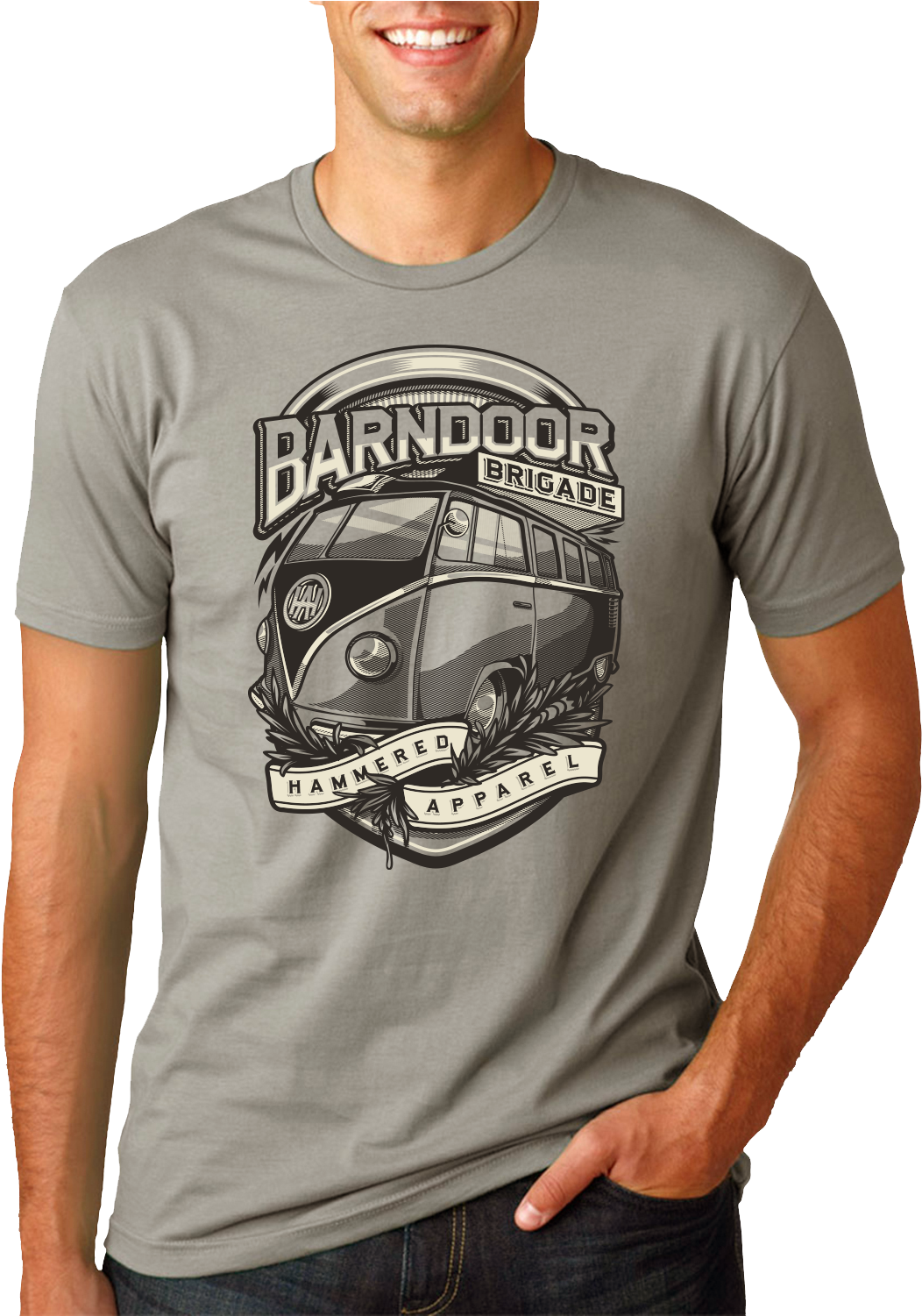 Next Level 3600 Men's Cotton Crew Classic Orange 2xl, (1200x1500), Png Download