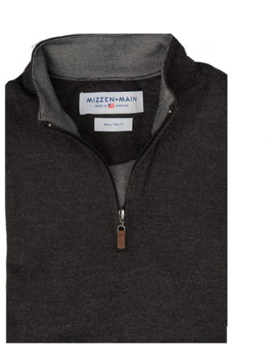 "north" Charcoal Heathered Pullover - Mizzen And Main North Pull Over (xl) (600x600), Png Download