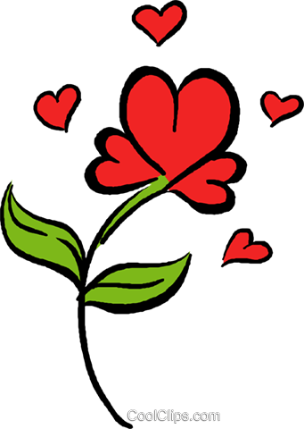 Rosa Vermelha Livre De Direitos Vetores Clip Art Ilustração - Vetor Flor Vermelha Png (341x480), Png Download