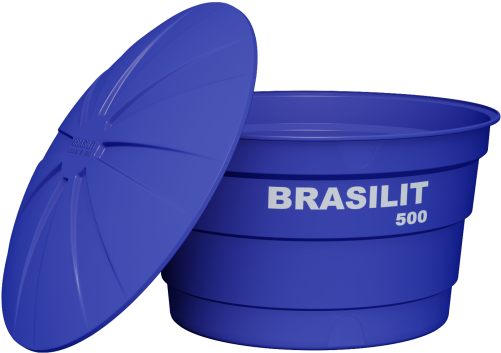 Caixa D'água 500 Lt - Water Tank (940x420), Png Download