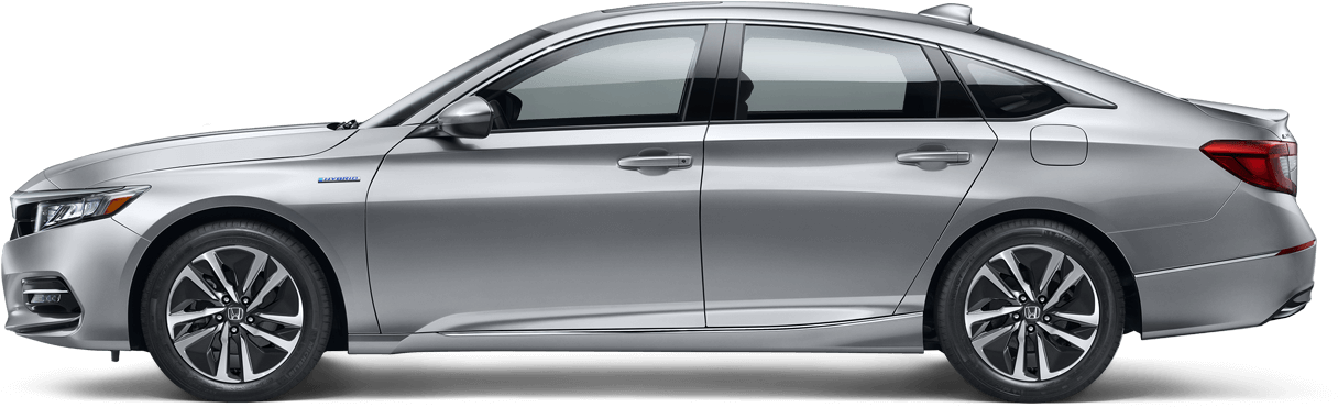 2018 Honda Accord Hybrid Side Profile - 2018 Honda Accord Champagne Frost Pearl (1800x500), Png Download