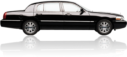 Town Car - Lincoln Town Car White Background (450x268), Png Download