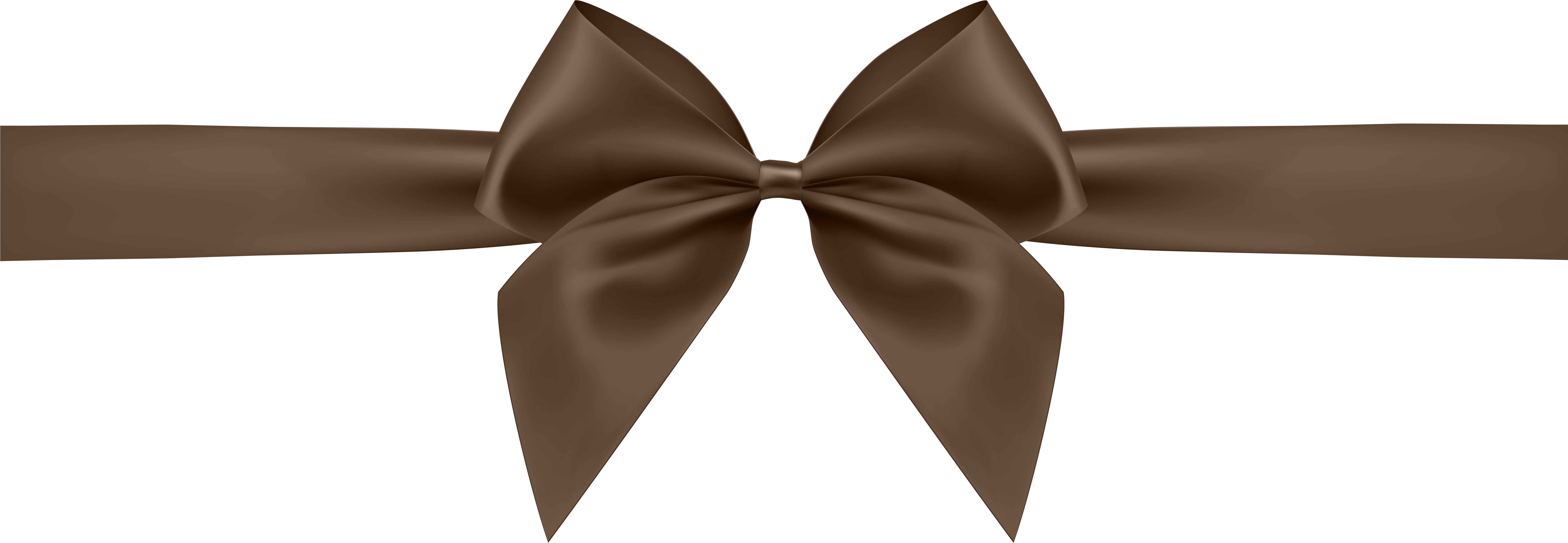 Transparent Brown Ribbon Png (8000x2847), Png Download