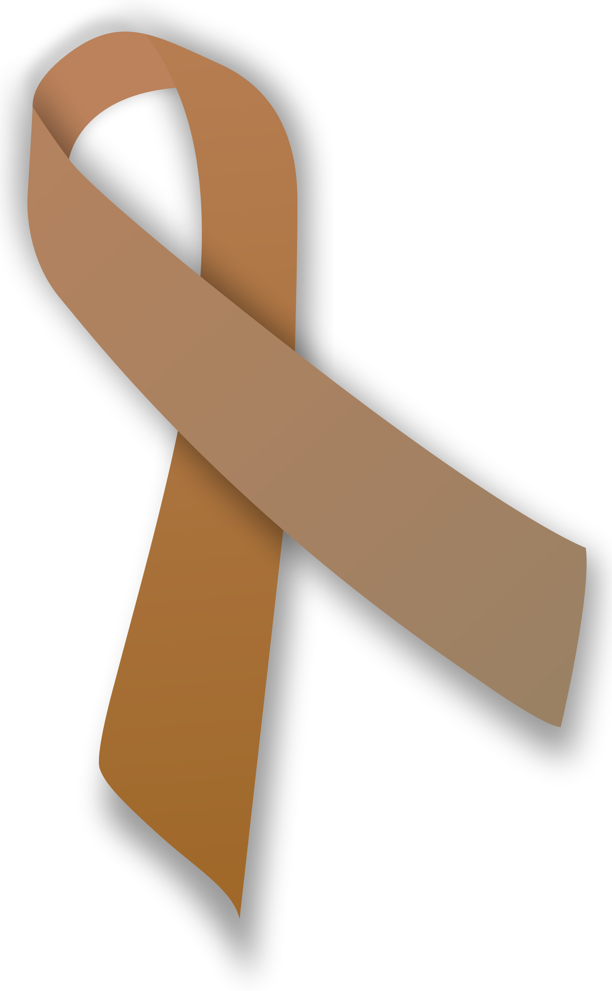 Open - Brain Cancer Ribbon Transparent (2000x3240), Png Download