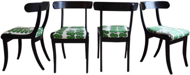 Ebonized Klismos Dining Chairs Sold Out - Chair (684x684), Png Download