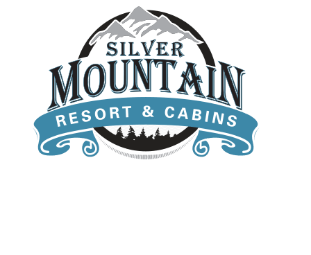 Silver Mountain Resort & Cabins - Silver Mountain Resort Logo (448x368), Png Download