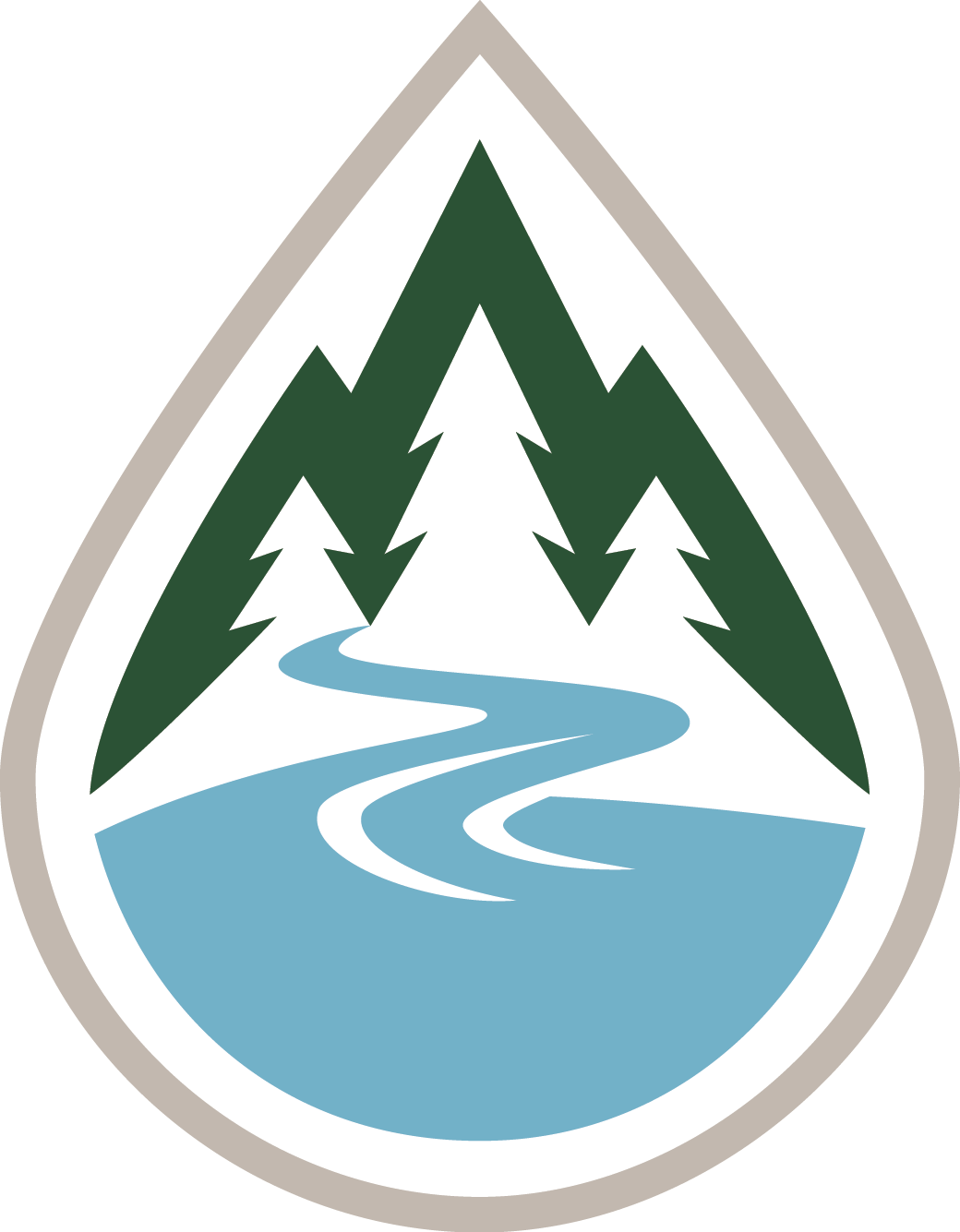 Flbs Mark Only Mountains River Lake Logo - Lake River In Logo (1040x1335), Png Download
