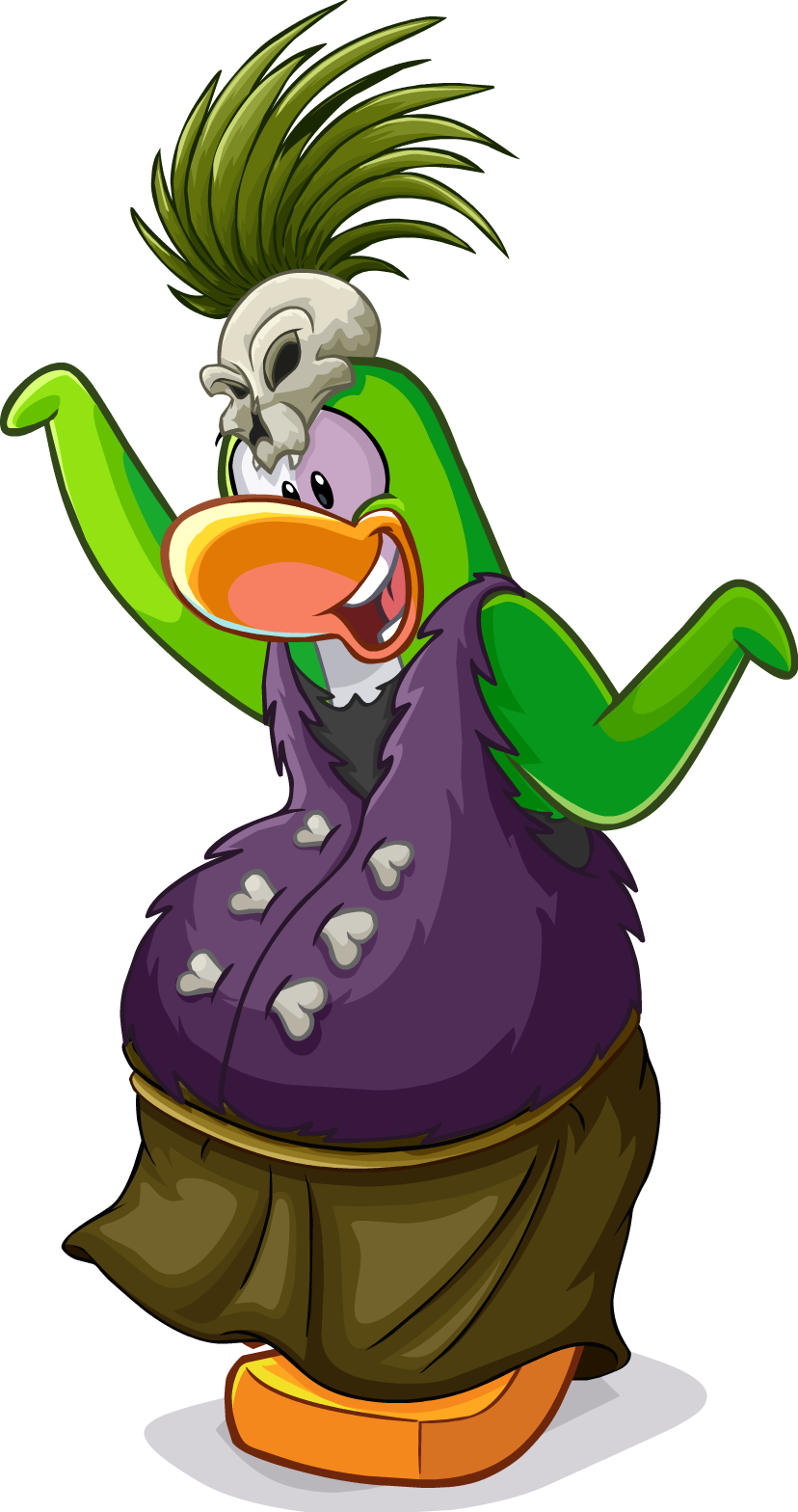 Club Penguin Wiki - Club Penguin Prehistoric Png (828x1568), Png Download