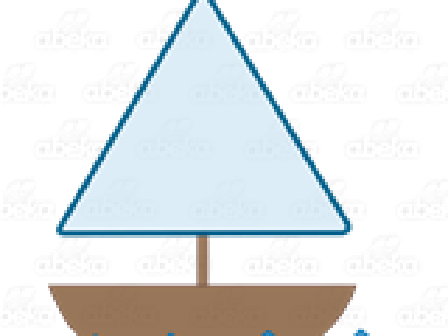 Triangle Clipart Sailboat - Arachnos (640x480), Png Download