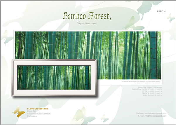 Prev - Canvas Art Set: Panoramic Images' Bamboo Forest, Sagano, (600x600), Png Download