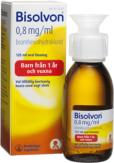 Välj Din Hostmedicin Och Lär Dig Mer Om Den - Bisolvon Barn (450x650), Png Download