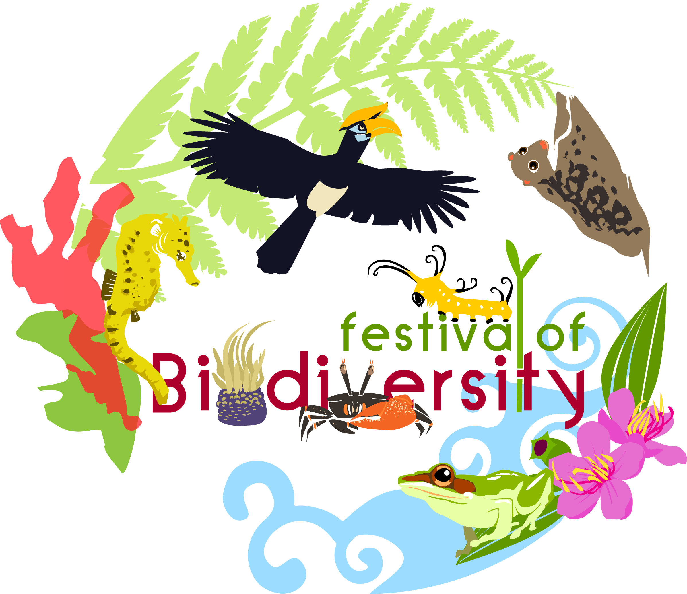 Come Join Us At The Festival Of Biodiversity - ロゴ 生物 多様 性 (2394x2071), Png Download