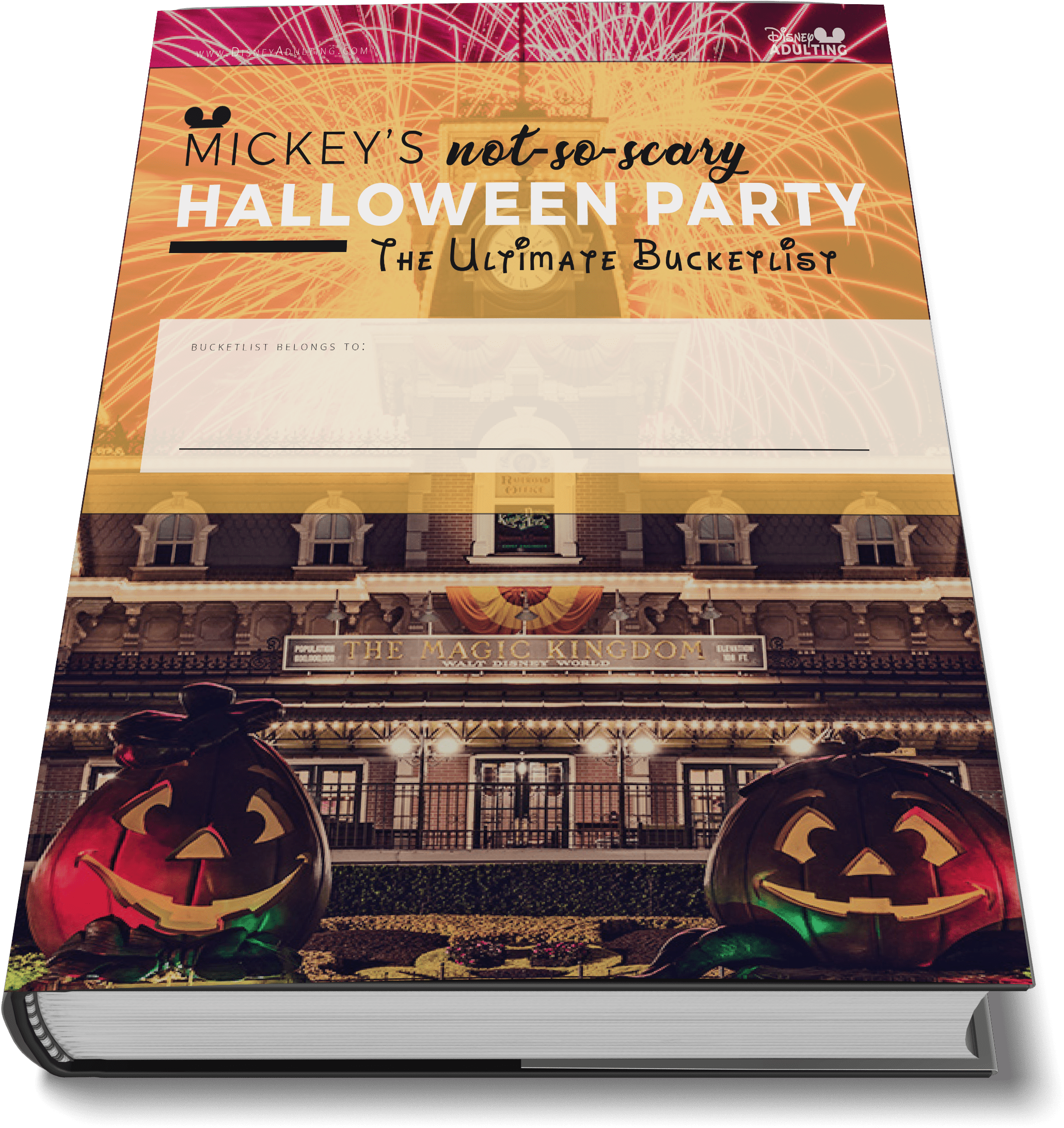 [download Free] Disney Halloween Bucket List - Walt Disney World (2265x2320), Png Download