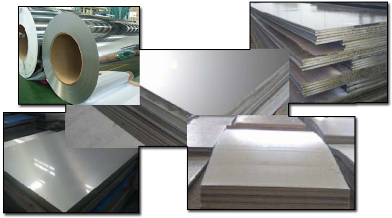 Stainless Steel Plates By Solid Steel - Stainless Steel Sheet (762x425), Png Download