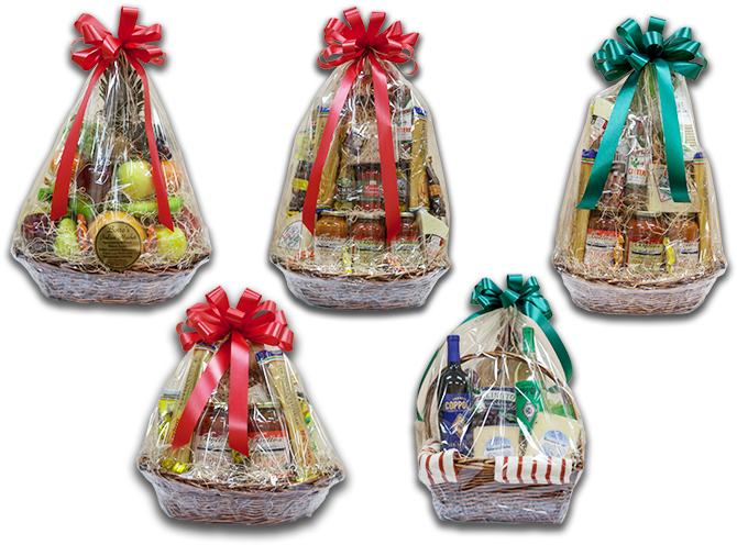 Botto's Gift Baskets - Gift Basket (700x500), Png Download