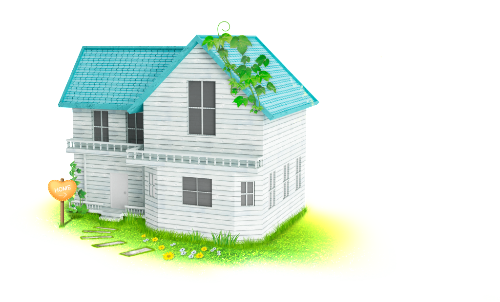 De Alta Definicion De Dibujos Pintados A Mano Casa - Cartoon House Transparent Background (1024x620), Png Download