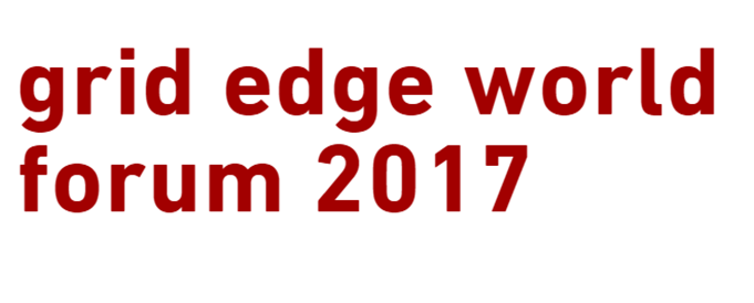 Sunverge At Gtm Grid Edge World Forum - Graphic Design (800x450), Png Download