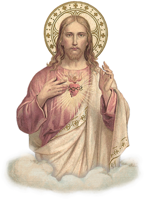 Divina Misericordia, Sagrado Corazón, Arte Sacro, Virgen - Sacred Heart Of Jesus Png (585x800), Png Download